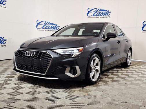 Manhattan Gray Metallic 2024 Audi A3 40 Premium