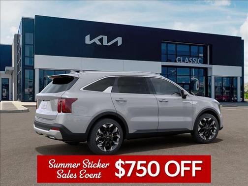 Gray 2026 Kia Sorento EX