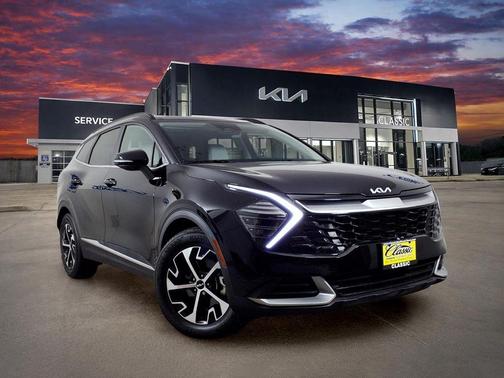 Ebony Black 2025 Kia Sportage EX