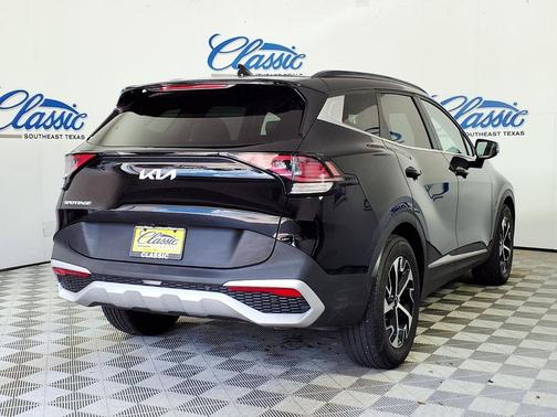 Ebony Black 2025 Kia Sportage EX
