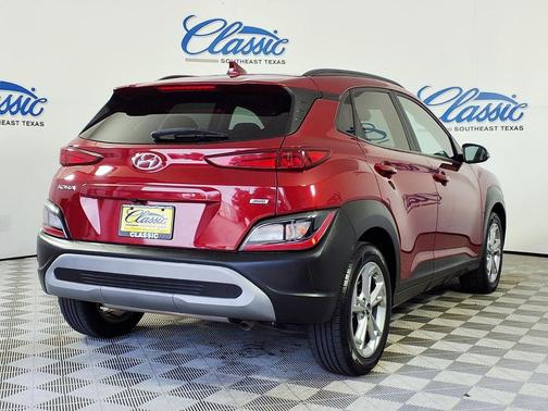 Red 2023 Hyundai KONA SEL