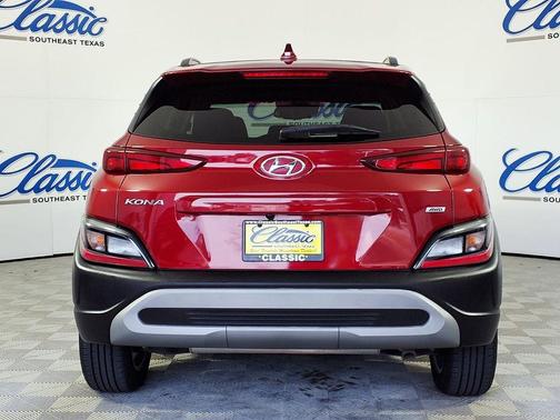 Red 2023 Hyundai KONA SEL