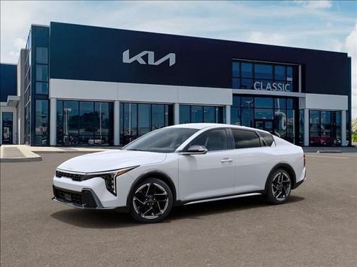 White Pearl 2026 Kia K4 GT-LINE