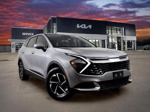 Steel Gray 2023 Kia Sportage Hybrid LX