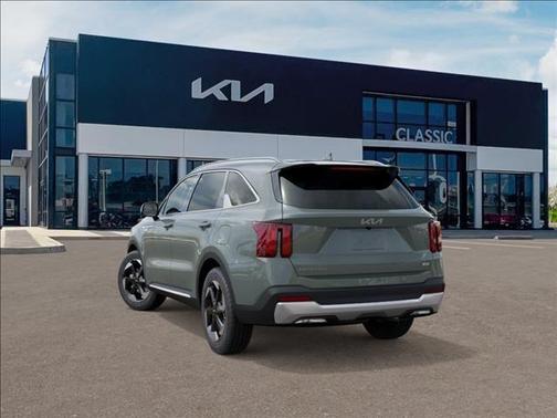 Green 2026 Kia Sorento Hybrid EX
