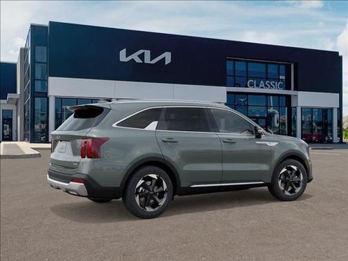 Green 2026 Kia Sorento Hybrid EX