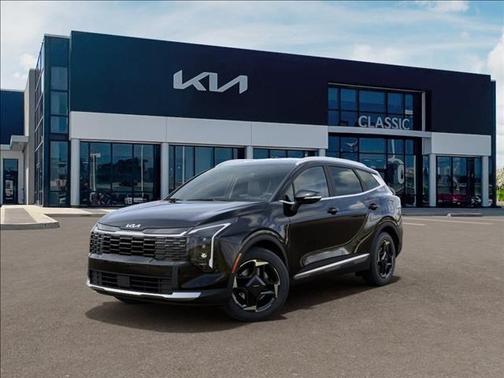 Black 2026 Kia Sportage Hybrid EX SUV