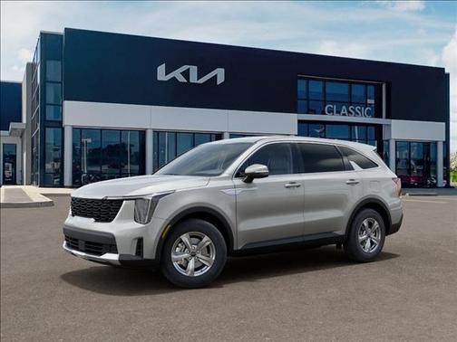 Ivory Silver 2026 Kia Sorento LX