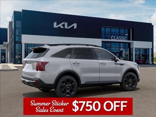 Gray 2026 Kia Sorento SX