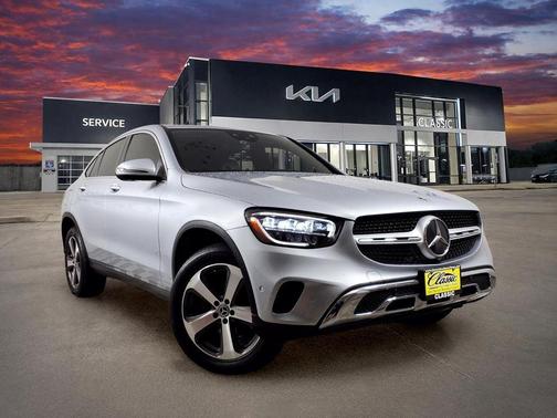 White 2023 Mercedes-Benz GLC 300 4MATIC Coupe SUV