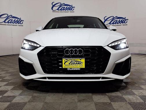 Arkona White 2025 Audi A5 Sportback 45 S line quattro Premium