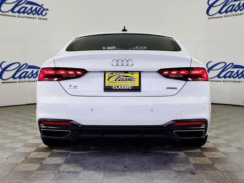 Arkona White 2025 Audi A5 Sportback 45 S line quattro Premium