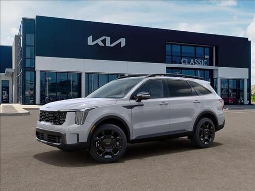 Wolf Gray 2026 Kia Sorento X-Line SX Prestige