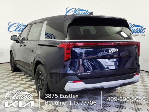 Blue 2025 Kia Carnival LXS
