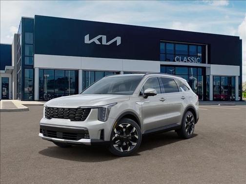 Ivory Silver 2026 Kia Sorento SX
