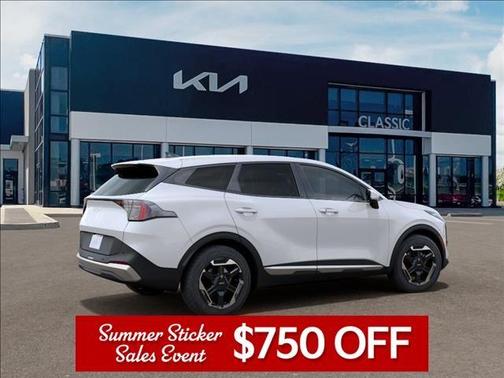 Snow White Pearl 2026 Kia Sportage Hybrid S