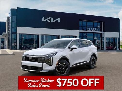 Snow White Pearl 2026 Kia Sportage Hybrid S