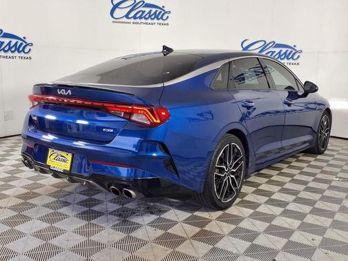 Sapphire Blue 2023 Kia K5 GT
