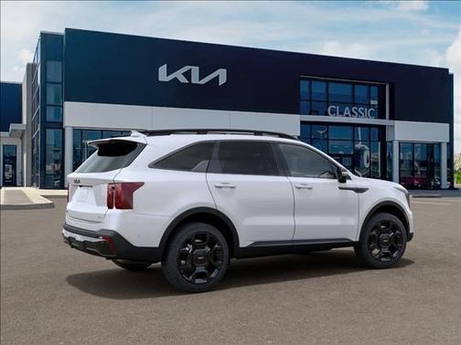 Snow White Pearl 2026 Kia Sorento Hybrid X-LINE SX PRESTIGE