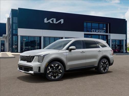 Ivory Silver 2026 Kia Sorento EX