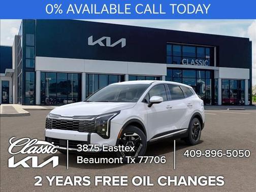 Snow White Pearl 2026 Kia Sportage Hybrid S