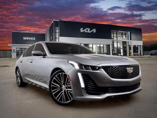 Silver Metallic 2023 Cadillac CT5 Premium Luxury RWD