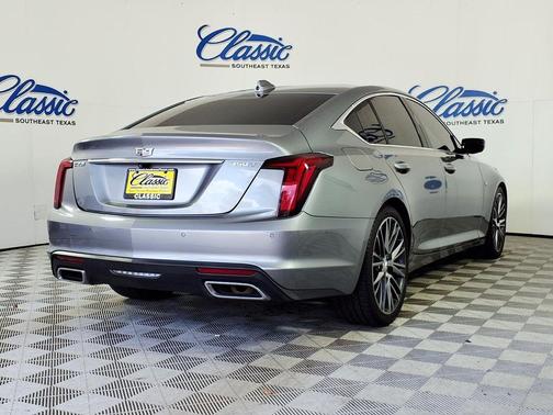 Silver Metallic 2023 Cadillac CT5 Premium Luxury RWD