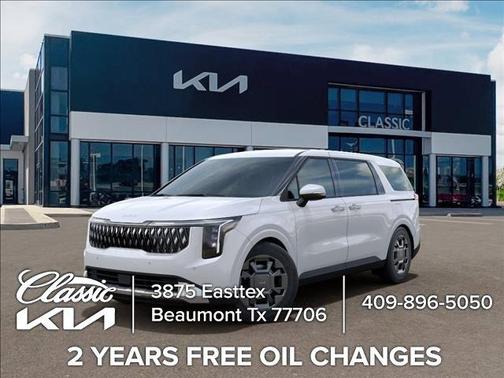 Snow White Pearl 2026 Kia Carnival Hybrid EX