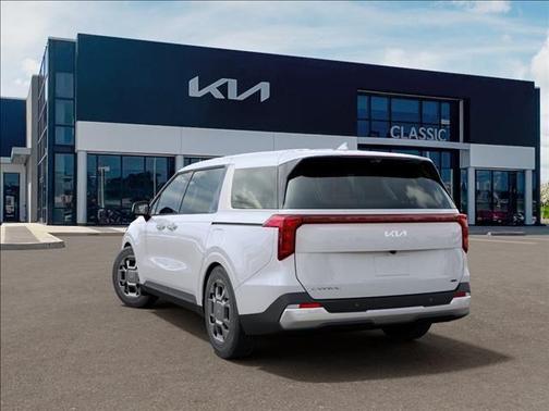 White Pearl 2026 Kia Carnival Hybrid EX