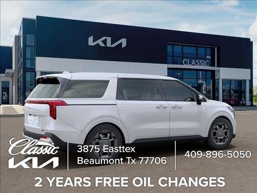 Snow White Pearl 2026 Kia Carnival Hybrid EX