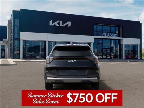 Ebony Black 2026 Kia Sportage EX