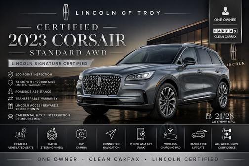 ASHER GRAY MET CC 2023 Lincoln Corsair STANDARD