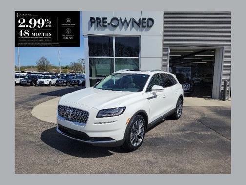 PRISTINE WHITE MET 3C 2023 Lincoln Nautilus RESERVE