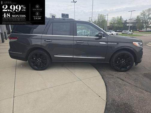 CHROME CAVIAR DARK GRAY MET 2023 Lincoln Navigator BLACK LABEL