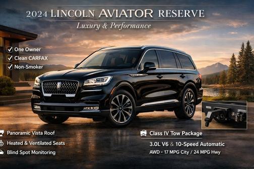 INFINITE BLACK MET CC 2024 Lincoln Aviator RESERVE