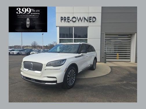 PRISTINE WHITE MET 3C 2023 Lincoln Aviator RESERVE
