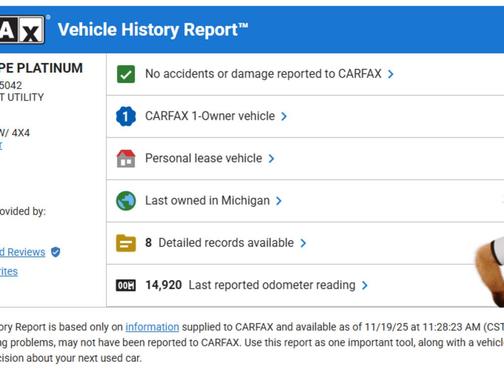 2023 Ford Escape Platinum