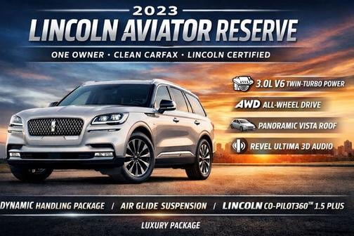 SILVER RADIANCE MET CC 2023 Lincoln Aviator RESERVE