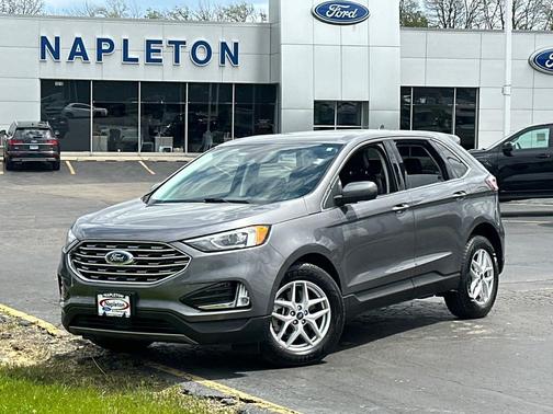 Carbonized Gray Metallic 2021 Ford Edge SEL