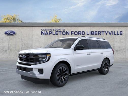Star White Metallic Tri-Coat 2026 Ford Expedition Platinum