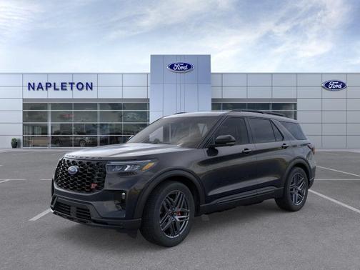 Agate Black Metallic 2026 Ford Explorer ST