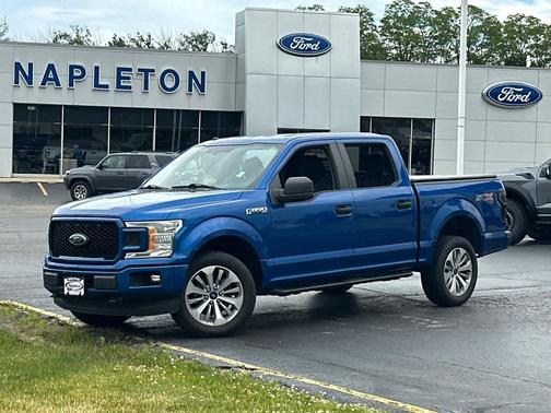 Lightning Blue 2018 Ford F-150 XL