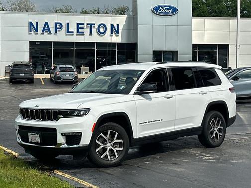 Bright White Clearcoat 2023 Jeep Grand Cherokee L Limited