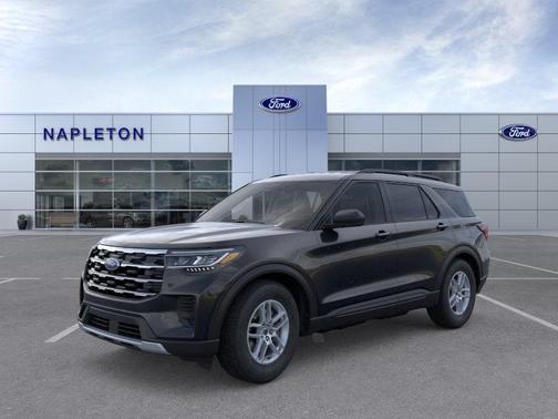 Agate Black Metallic 2026 Ford Explorer Active
