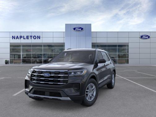 Agate Black Metallic 2026 Ford Explorer Active