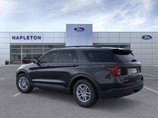 Agate Black Metallic 2026 Ford Explorer Active