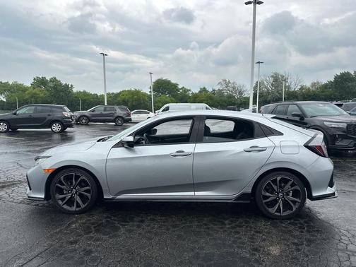 Lunar Silver Metallic 2019 Honda Civic Sport