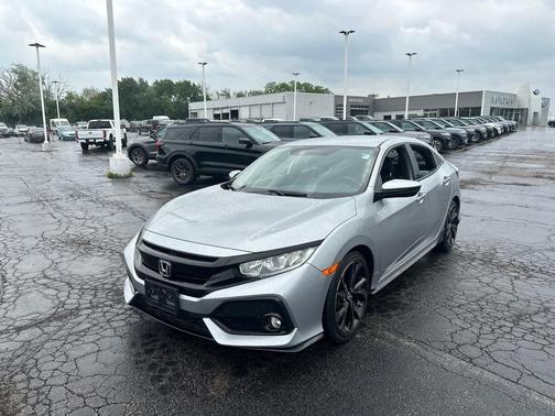 Lunar Silver Metallic 2019 Honda Civic Sport