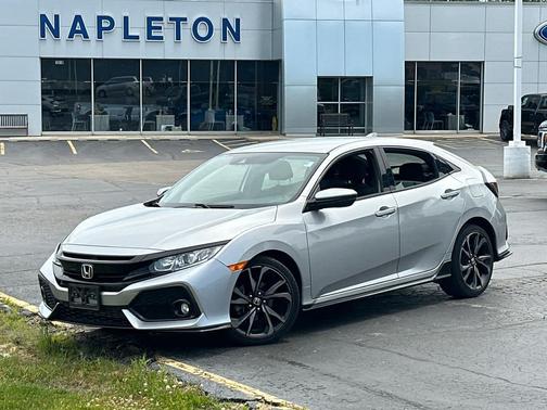 Lunar Silver Metallic 2019 Honda Civic Sport