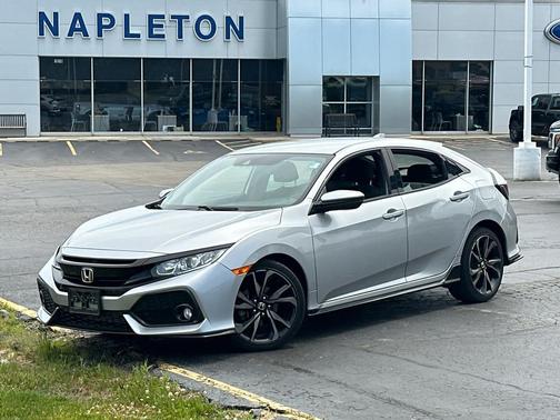 Lunar Silver Metallic 2019 Honda Civic Sport